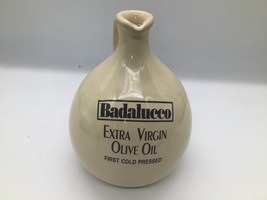 Badalucco Extra Virgin Olive Oil Ceramic Jug 6.5” Hand Painted Italy Vin... - $239.70 MXN