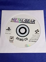 Metal Gear Solid PS1 Tactical Espionage Demo Disk Rare - Tested &amp; Working  - £58.85 GBP