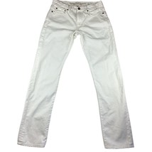 American Eagle Jeans Men’s 30 x 32 White Slim Fit Core Flex Slightly Dis... - £19.68 GBP