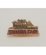 Sahara Fari Phoenix Las Vegas Souvenir Vintage 1981 Goldtone Lapel Hat Pin - $26.88 CAD