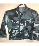 NEW YOUTH MILITARY HUNTING PAINTBALL AIRSOFT JACKET ICE CAMOUFLAGE BLUE ... - $25.58 CAD