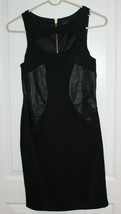 Alexa Admor Black Sleeveless Combo And Cutout Pattern Dress Size Women&#39;s XS - £38.87 GBP