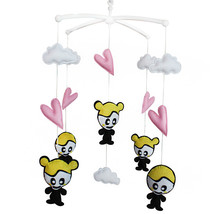 Lovely Kids Baby Crib Mobile Infant Room Nursery Decor Hanging Musical Mobile Cr - £72.77 GBP