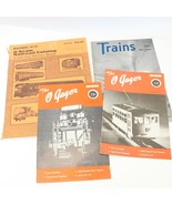 Walthers 1976 Railroad Catalog Trains Magazine + 2 O Gager Magazine - $18.61