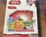 Star Wars Easter Egg Decorating Kit 31 Tattoos 4 Character Cards Paper M... - $4.94