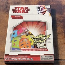 Star Wars Easter Egg Decorating Kit 31 Tattoos 4 Character Cards Paper Magic - £3.94 GBP