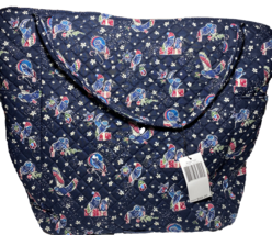 Holiday Owls VB Bright Tote Navy New with Tags Holiday Owls - $68.80