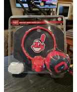 Rawlings Basketball Hoop Cleveland Indians Chief Wahoo Mini Softee Hoops... - $549.40 MXN