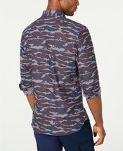 American Rag Men&#39;s Camo Grindle Shirt Navy Size 2XL - $18.02