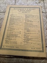 Schirmer&#39;s Library Vol. 989 LICHNER OP. 4, 49 and 66 Nine Sonatins For T... - $15.76