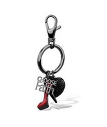 TK2795 - IP Light Black  (IP Gun) Stainless Steel Key Ring with Top Grad... - $41.39 CAD