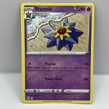Pokemon TCG Sword &amp; Shield: Brilliant Stars Starmie 055/172 Pack Fresh - £1.53 GBP