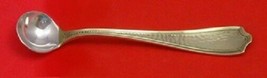 Maryland Hand Hammered By Alvin Sterling Silver Mustard Ladle 4 3/4&quot; Custom - £46.83 GBP