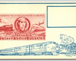 Postcard Collectors Club of America Railroad Engineers Jackson TN Postca... - £8.52 GBP