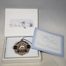 The White House Historical Assoc Christmas 3D Ornament 2006 Chester Arthur Boxed - £13.51 GBP