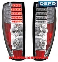 Chevy Gmc Colorado Canyon Pickup 2004-2012 Chrome Led Taillights Tail Light Pair - £152.59 GBP
