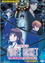 DVD Fruits Basket The Final (Season 3) Vol.1-13 End Japanese Anime English Dub - £21.23 GBP