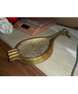 1980s Brass Ashtray Formed to Look Like A Mandolin Music Instrument Mark... - £18.40 GBP
