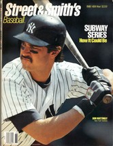 VINTAGE 1988 Street &amp; Smith Baseball Yearbook Don Mattingly Yankees - $17.81