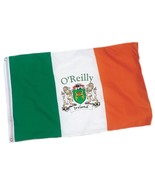 O&#39;Reilly Irish Coat of Arms Ireland Flag - 3&#39;x5&#39; foot - $685.36 MXN