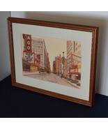 Lithograph/Print-2 Chicago Art Pieces-State Street 1984 and Untitled 1984 - $1,697.60 MXN