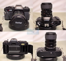 Vivitar v2000 Camera with Vivitar 35-70mm 1:3.5-4.8 Macro Focusing Zoom Lens - $68.88