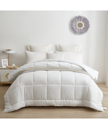 Down Alternative Comforter with Corner Tabs - Quilted Light Weight Twin ... - £25.34 GBP