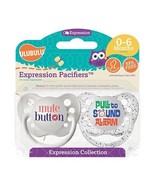 Ulubulu Expression Pacifier Set - Mute Button - Pull to Sound Alarm - 0-... - £11.79 GBP