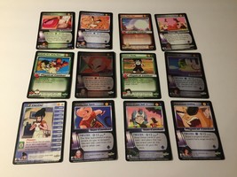 Dragon Ball Z Trading Cards Group of 12 Collectible Game Cards (DBZ-9) - £10.12 GBP