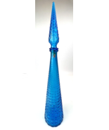 Empoli Aztec Dots/Squares Genie Bottle - Rich Cheerful Blue 22&quot; Excellen... - $5,611.96 MXN