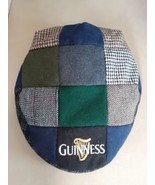 Guinness Beer Newsboy Wool Blend Quilted Hat Size  Medium 59 cm (U2) - $20.35 CAD
