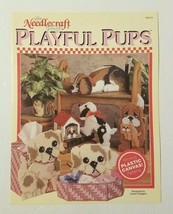 Playing Pups Plastic Canvas Patterns from the Needlecraft Shop Dog Puppi... - $7.95