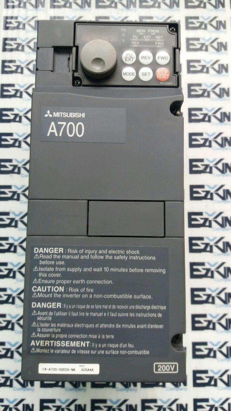 Mitsubishi Electric FR-A720-00050-NA A700 Inverter Drive  - $228.00