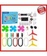 Complete Electric Circuit Kit with Motor for Kids - Ideal STEM Learning ... - $608.09 MXN