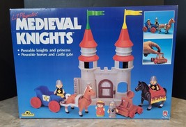 Lil Playmates Medieval Castle 1993 Toys VINTAGE Complete Box, SEE Descri... - $58.41