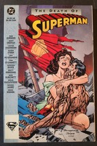 THE DEATH OF SUPERMAN TPB DC 1993 UNREAD DIRECT EDITION 1st PRINT GRAPHI... - $7.85