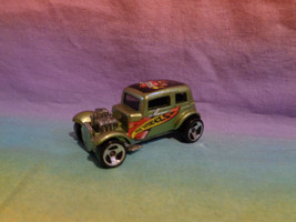 Vintage 1968 Hot Wheels &#39;32 Ford Vicky Metallic Olive Green Malaysia - £3.10 GBP