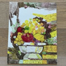 Fruit Basket Still Life Painted by Ethel Jolly of Oak Park, IL - £31.15 GBP