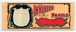 Vintage Label Inverted Mantle High Candle Power - $65.52 CAD