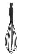 Wicca Gothic Witch Feline Cat Silicone Cooking Baking Chef Kitchen Whisk - £11.84 GBP