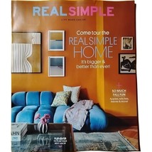 Real Simple Magazine October 2024 Plan Next Getaway Fall Double Issue Recipes - $2.30