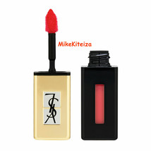YSL Glossy Stain Lip Color Water # 201 Dewy Red - Brand New *Final Sales... - $23.75