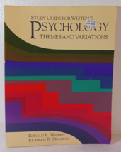 Study Guide for Weitens Psychology: Themes  Variations - Paperback - $4.74