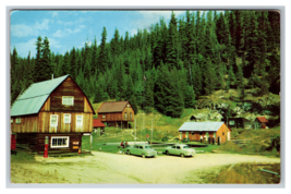 Cabins at White River Hot Springs Resort near Grangeville, Idaho Postcard - £3.84 GBP