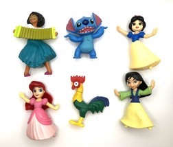 Walt Disney Happy Meal Toy Lilo&amp; Stitch, Little Mermaid, Encanto, Moana Mulan - £5.58 GBP