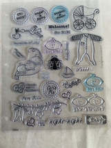 Night Night Clear Cling Stamp set - $8.00