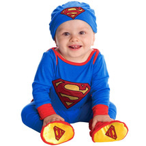 DC Comics Superman Onesie and Headpiece, Blue, Newborn - £69.99 GBP