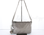 NWT Kipling AC7863 Mikaela Crossbody Shoulder Bag Polyamide Metallic Pew... - £31.20 GBP