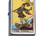 Tarot Card D1 Windproof Dual Flame Torch Lighter 0 The Fool - $16.78