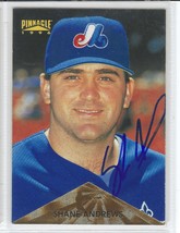 Shane Andrews Auto - Signed Autograph 1996 Pinnacle #293 - MLB Montreal Expos - £2.35 GBP